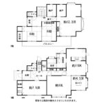 高知市潮見台2丁目 中古一戸建  61.79坪 平成8年築 6LDK NO11700 画像1